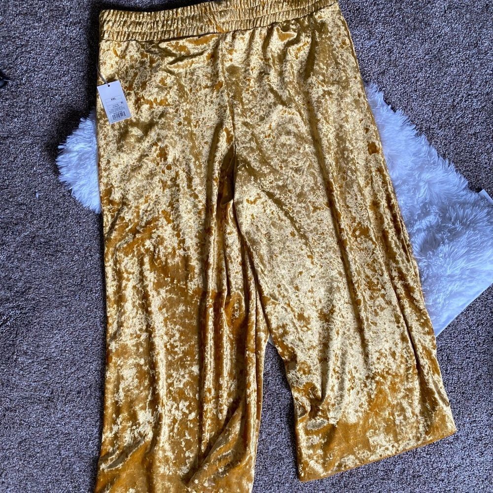 A new day Velour Pants Size XXL New with Tags